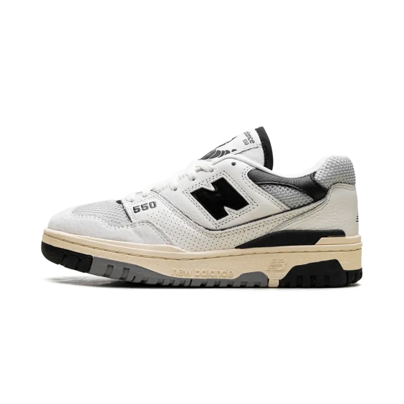 New Balance 550 Sea Salt Pack Black Mens