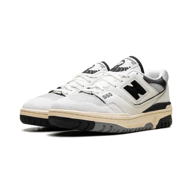 New Balance 550 Sea Salt Pack Black Mens
