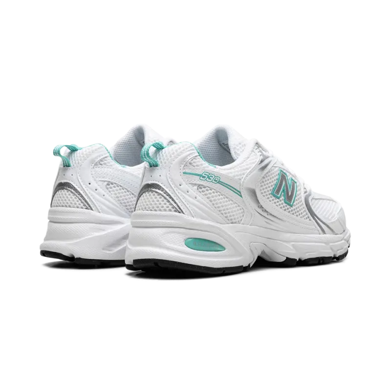 New Balance 530 White Teal Mens