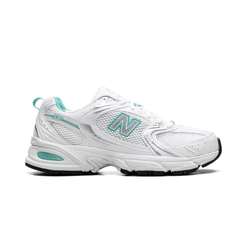 New Balance 530 White Teal Mens