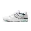 New Balance 550 White / Winter Fog Mens
