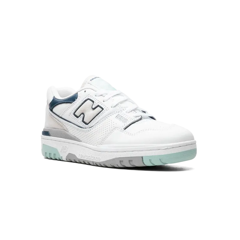 New Balance 550 White / Winter Fog Mens