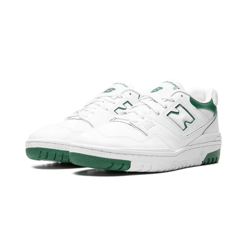New Balance 550 White / Classic Pine Mens