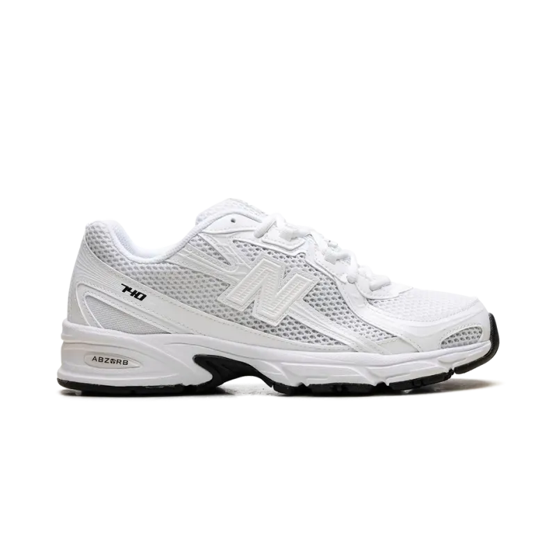 New Balance 740 Triple White Mens