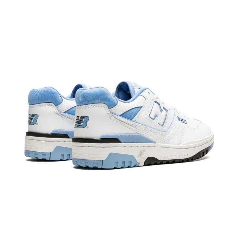 New Balance 550 White / Carolina Blue Mens