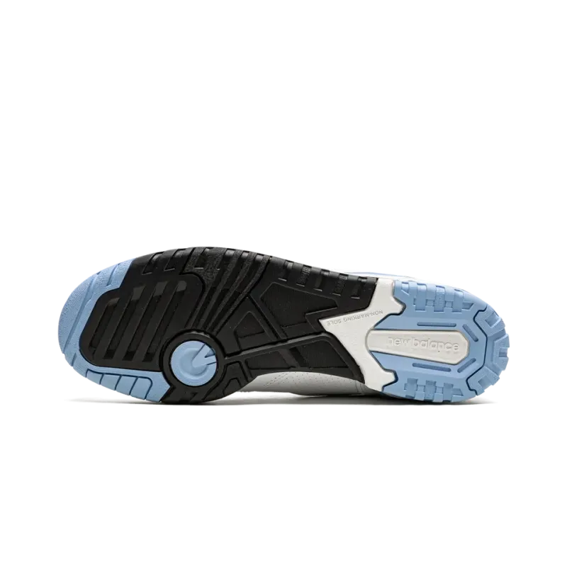 New Balance 550 White / Carolina Blue Mens