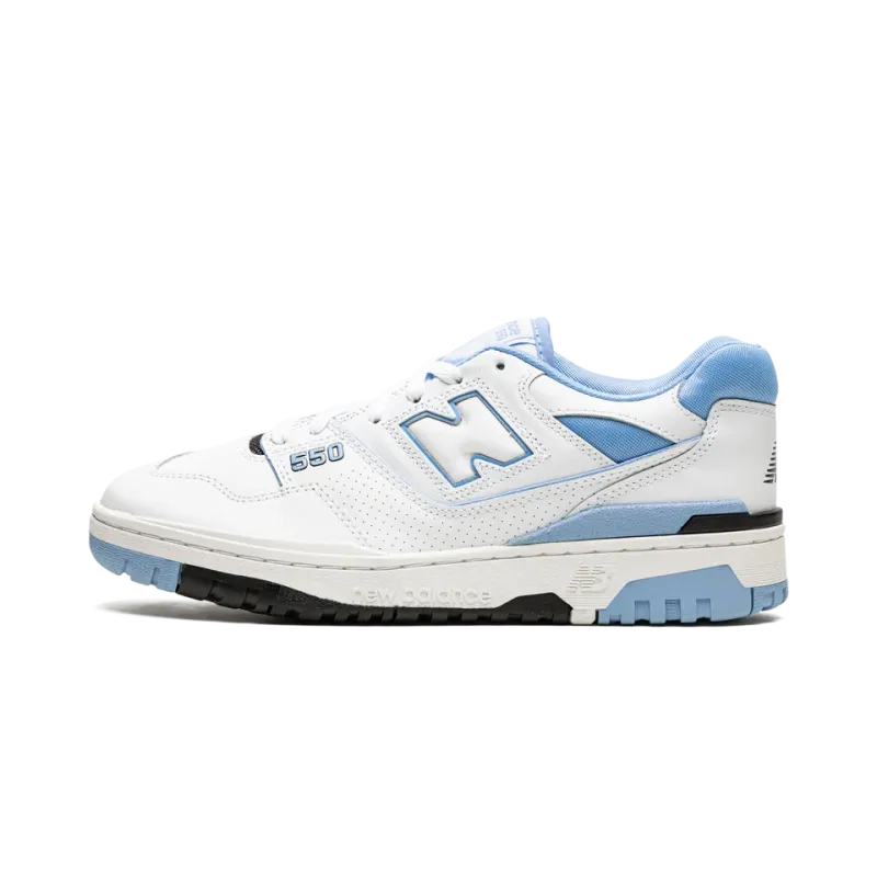 New Balance 550 White / Carolina Blue Mens