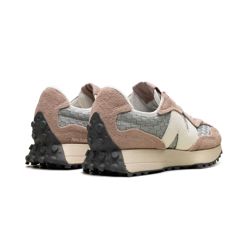 New Balance 327 Woven Flat Taupe Olivine Mens