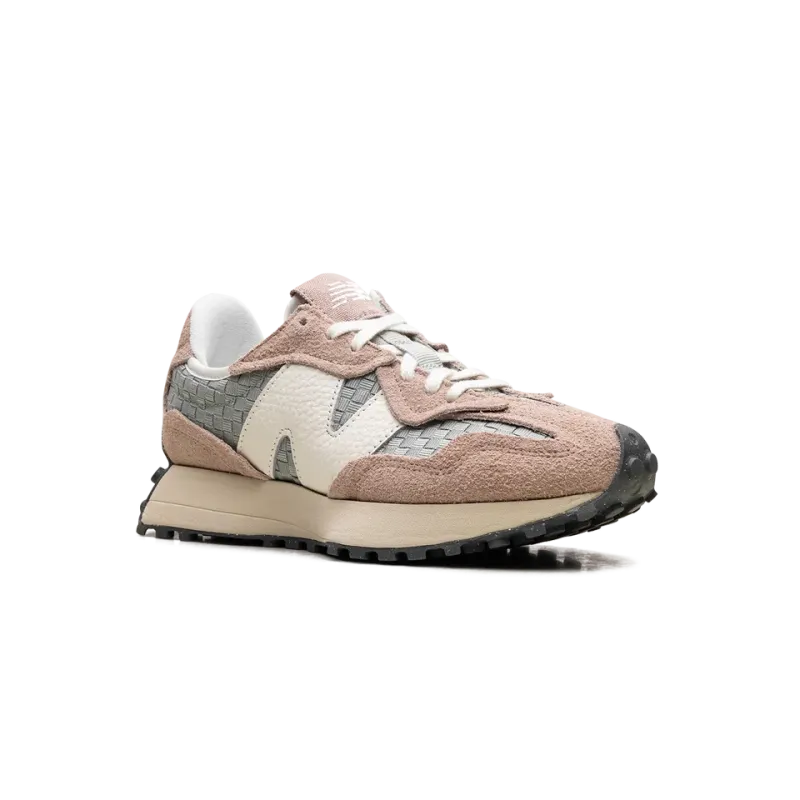 New Balance 327 Woven Flat Taupe Olivine Mens