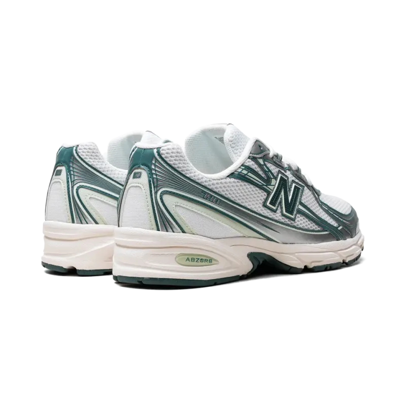 New Balance 740 White / Marsh Green Mens