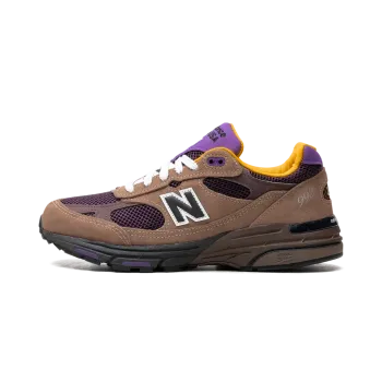 New Balance 993 Made in USA - Mushroom / Midnight Violet Mens