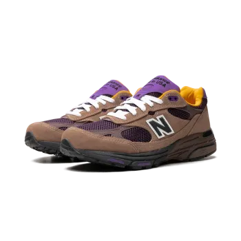 New Balance 993 Made in USA - Mushroom / Midnight Violet Mens