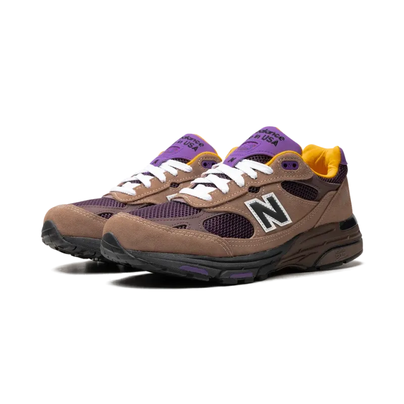 New Balance 993 Made in USA - Mushroom / Midnight Violet Mens