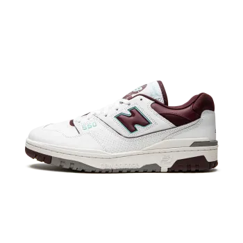 New Balance 550 Burgundy / Cyan Mens