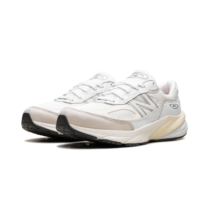 New Balance 990v6 Made in USA - White Sea Salt Mens