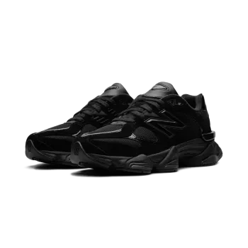 New Balance 9060 Triple Black Patent Mens