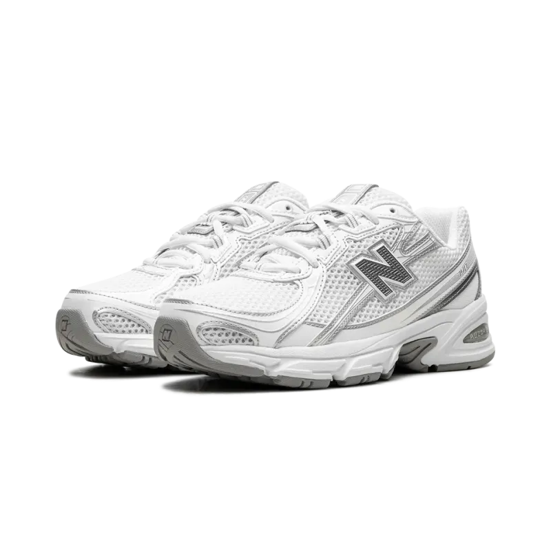 New Balance 740 White Silver Mens