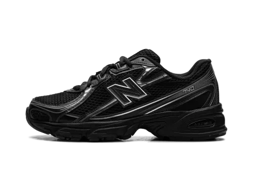 New Balance 740 Black Silver Mens — Timeless Retro Style with Modern Comfort