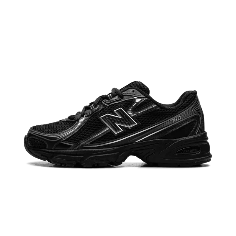 New Balance 740 Black Silver Mens