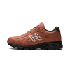 New Balance 990V4 MADE IN USA TEDDY SANTIS - MAHOGANY BLACK Mens