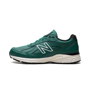 New Balance 990v4 MADE IN USA TEAL WHITE Mens