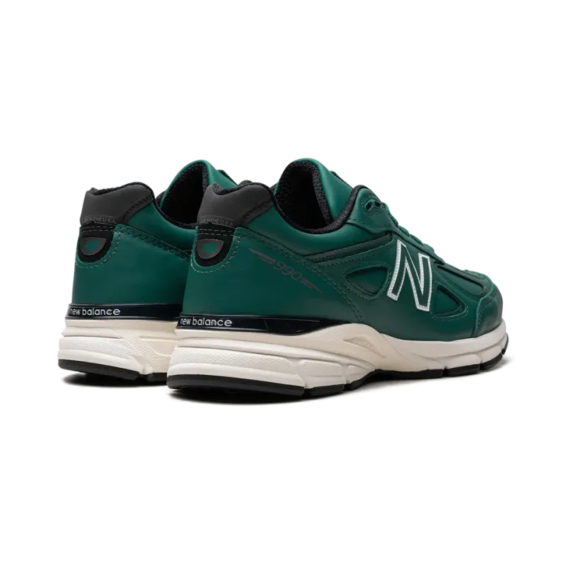 New Balance 990v4 MADE IN USA TEAL WHITE Mens