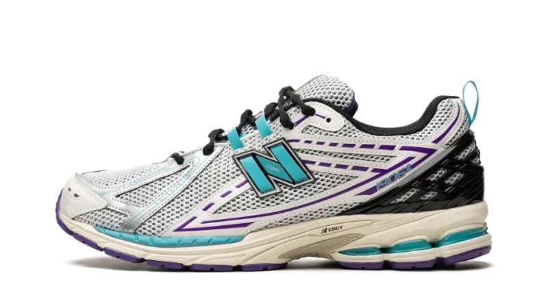 New Balance 1906R White/Aqua/Purple Mens — Retro Running Style with Modern Comfort