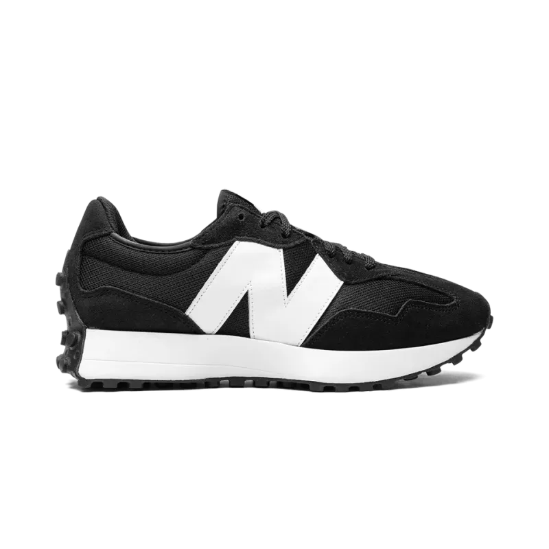 New Balance 327 Black White Mens