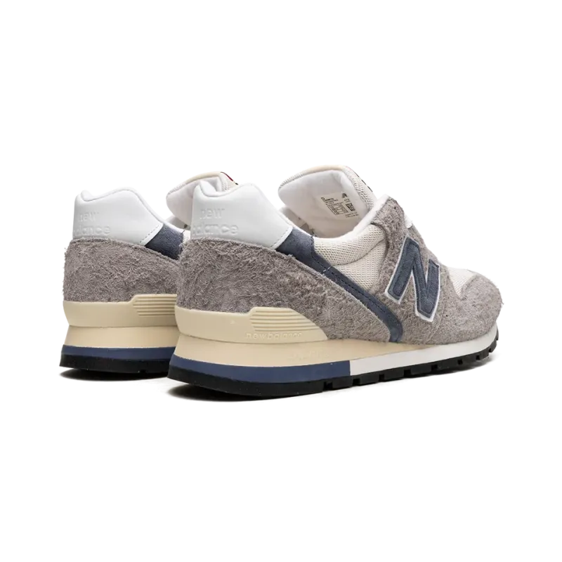 New Balance 996 Made in USA - Grey/Navy Mens