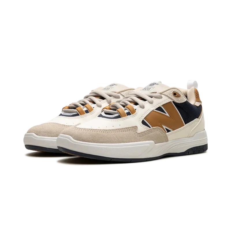 New Balance Numeric 808 White / Tan / Navy Mens