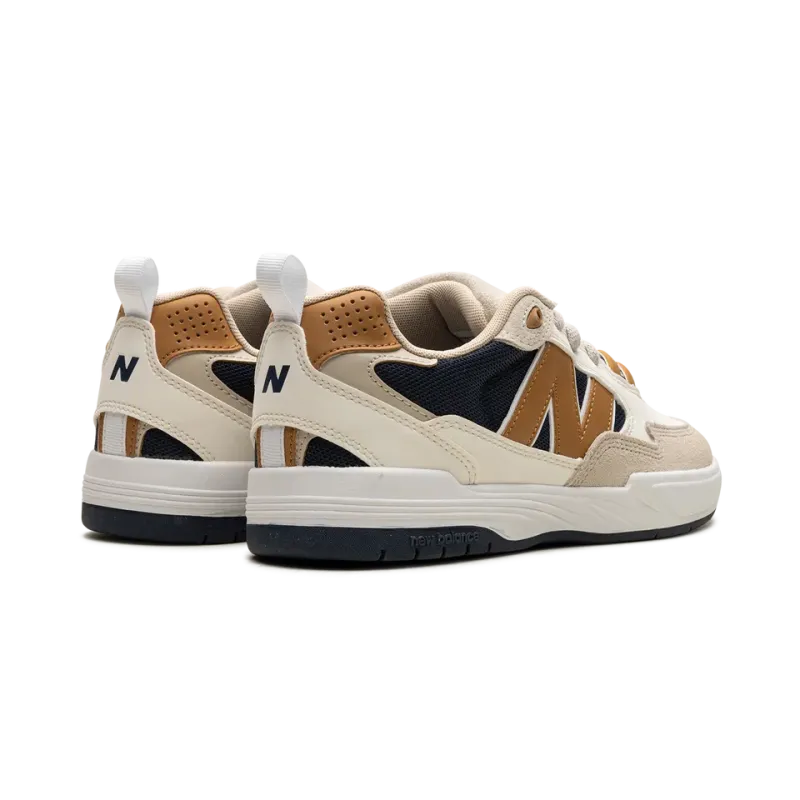 New Balance Numeric 808 White / Tan / Navy Mens