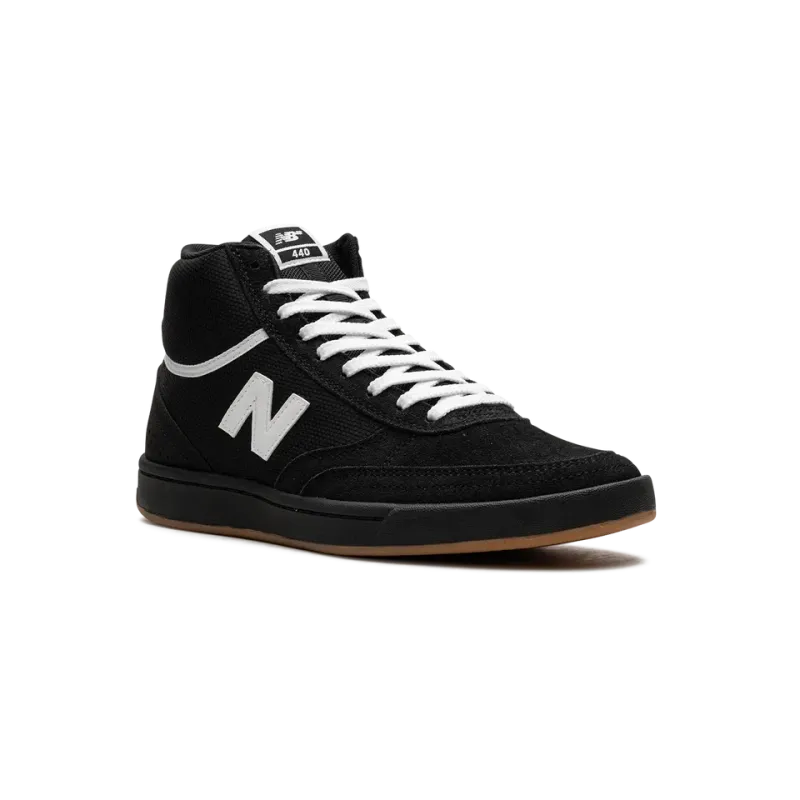 New Balance Numeric 440 Black White Gum Mens