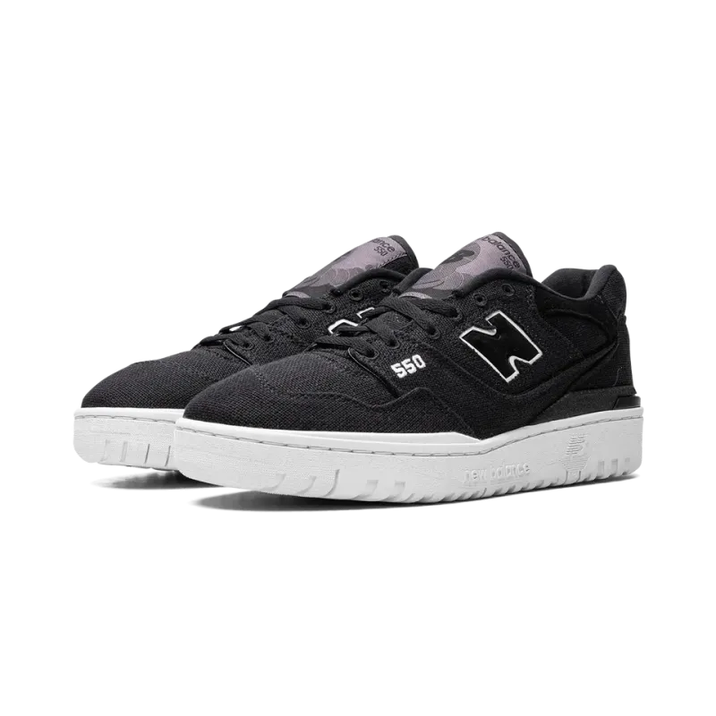 New Balance 550 Magnet Black Hemp Mens