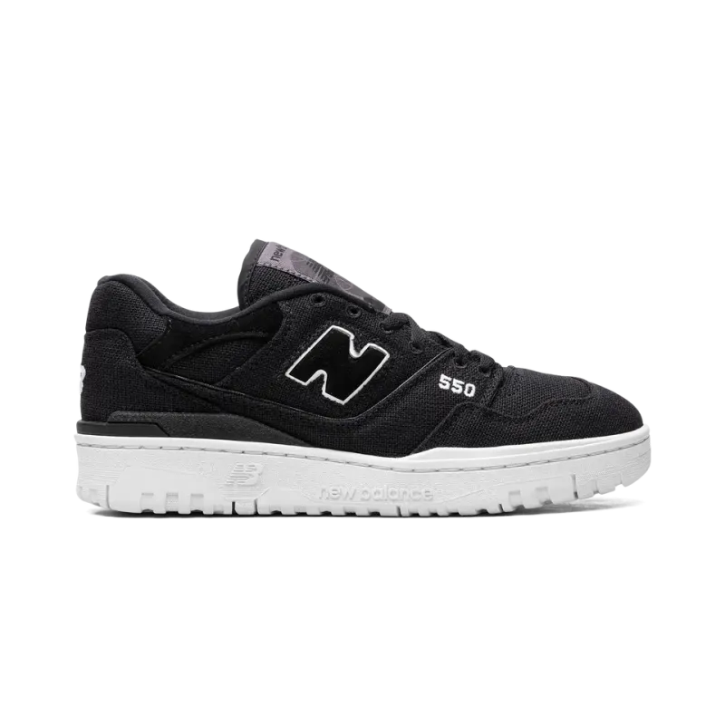 New Balance 550 Magnet Black Hemp Mens