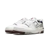 New Balance 550 White / Indigo / Burgundy Mens