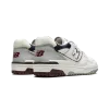 New Balance 550 White / Indigo / Burgundy Mens