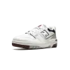 New Balance 550 White / Indigo / Burgundy Mens