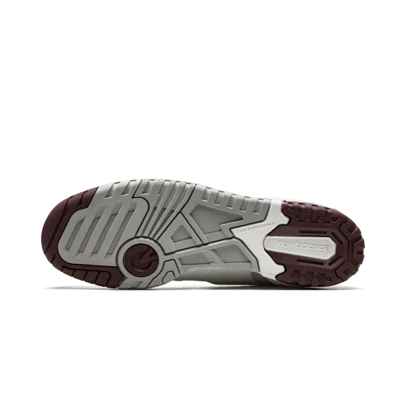 New Balance 550 White / Indigo / Burgundy Mens