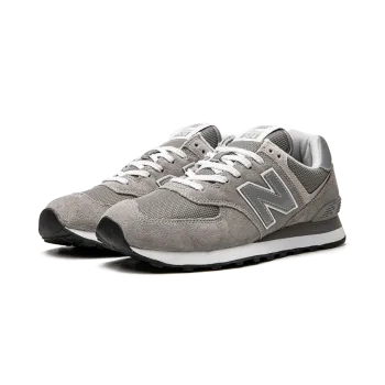 New Balance 574 GREY/WHITE/SILVER Mens
