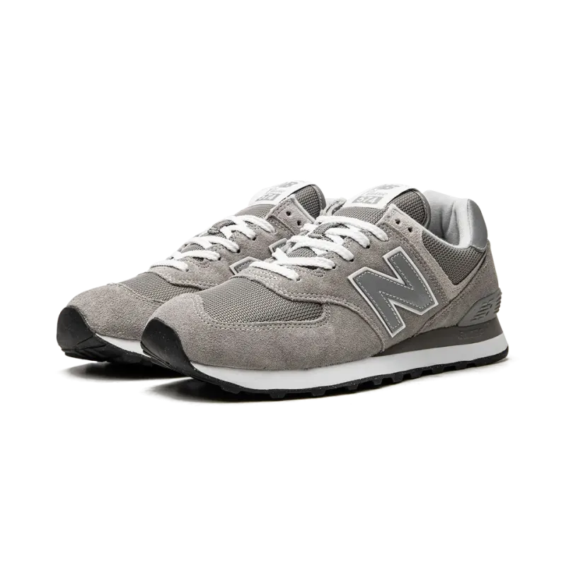 New Balance 574 GREY/WHITE/SILVER Mens