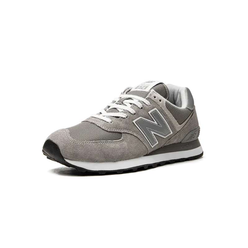 New Balance 574 GREY/WHITE/SILVER Mens