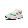 New Balance 992 White Neon Cyan Mens