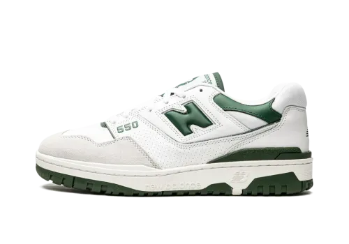 New Balance 550 White/Green: Retro Basketball Style Refined for Today