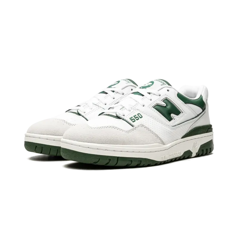 New Balance 550 White / Green Mens