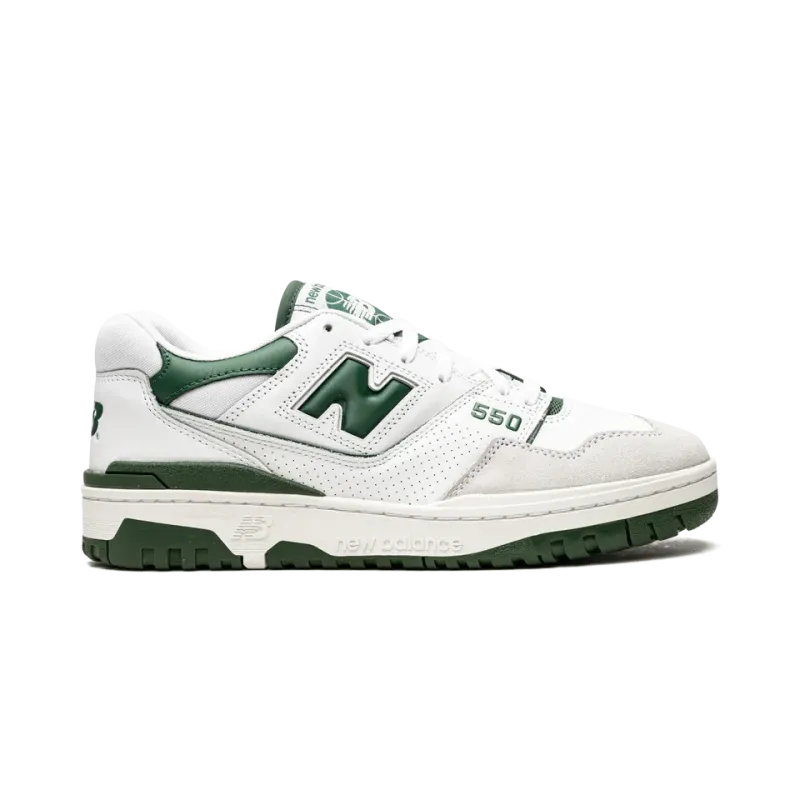 New Balance 550 White / Green Mens