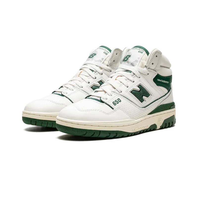 New Balance 650R Aime Leon Dore White Green Mens