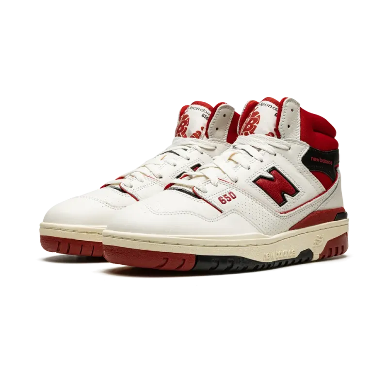 New Balance 650R Aimé Leon Dore - White / Red Mens