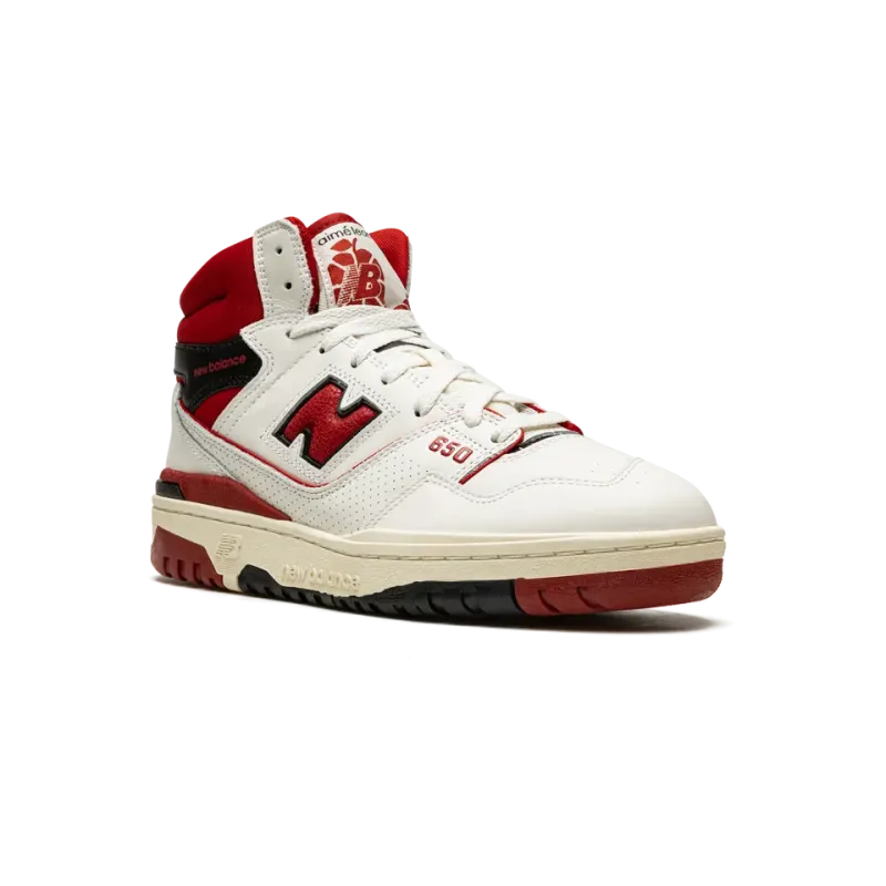 New Balance 650R Aimé Leon Dore - White / Red Mens