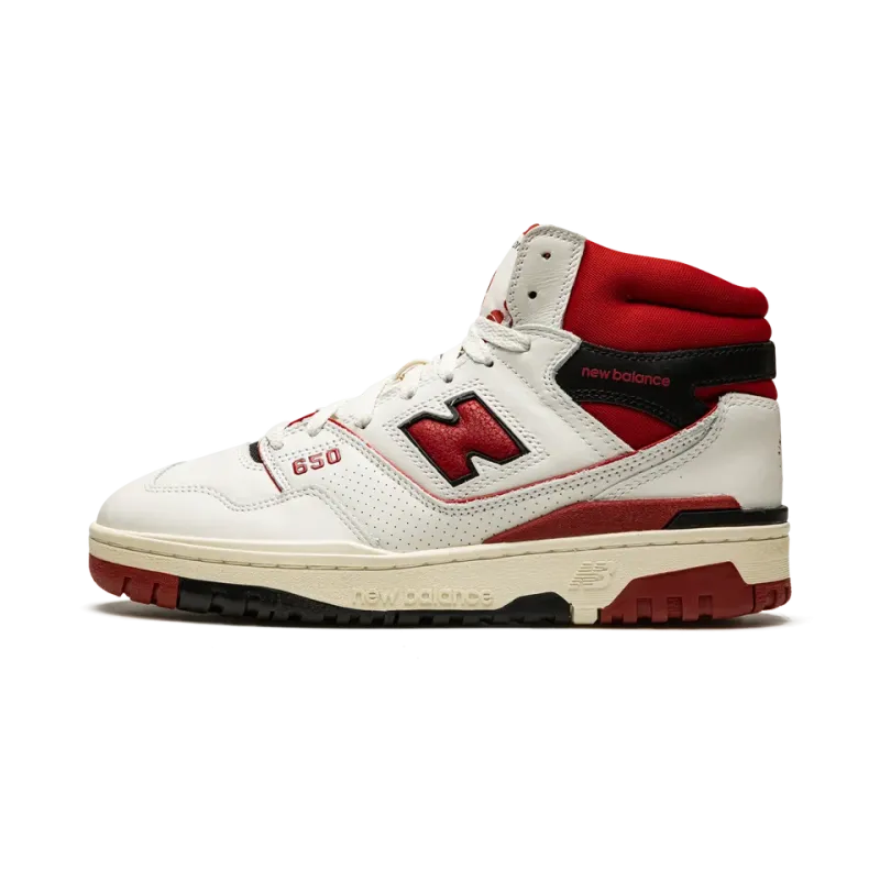 New Balance 650R Aimé Leon Dore - White / Red Mens