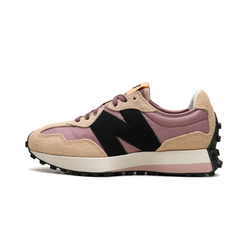 New Balance 327 WMNS White / Black / Pink Womens